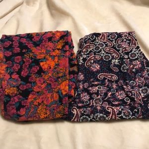 LuLa Roe OS leggings bundle